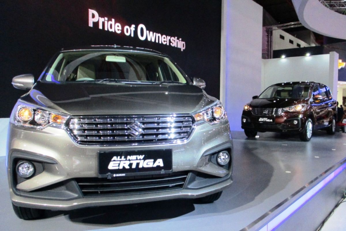 Suzuki Ertiga terbaru debut di IIMS, begini tampilannya