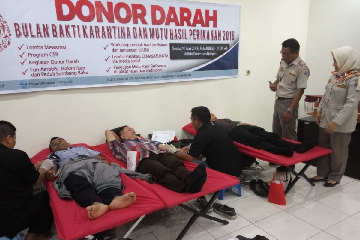 SKIPM Medan II gelar donor darah