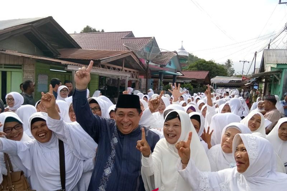 Semakin lama Paslon 'BERES' makin dicintai warga Sidempuan