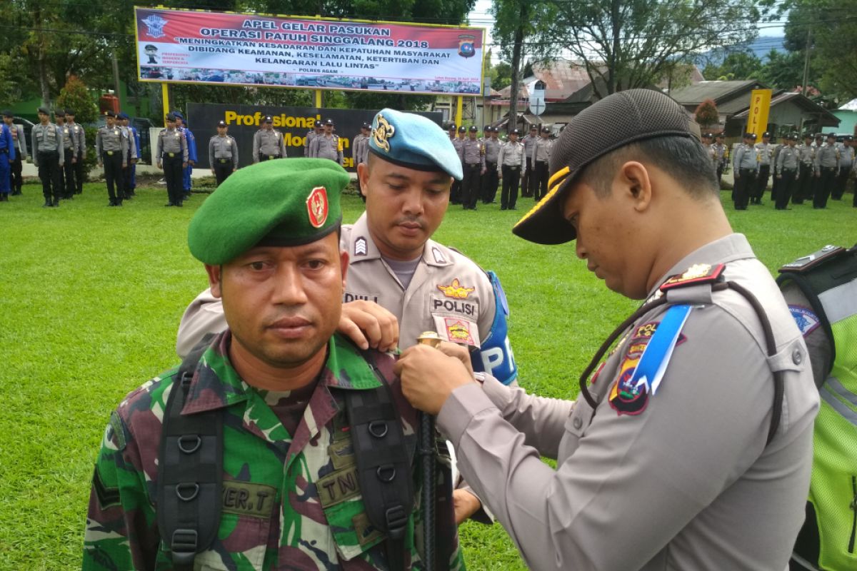 Polres Agam turunkan 35 personel sukseskan Operasi Patuh Singgalang