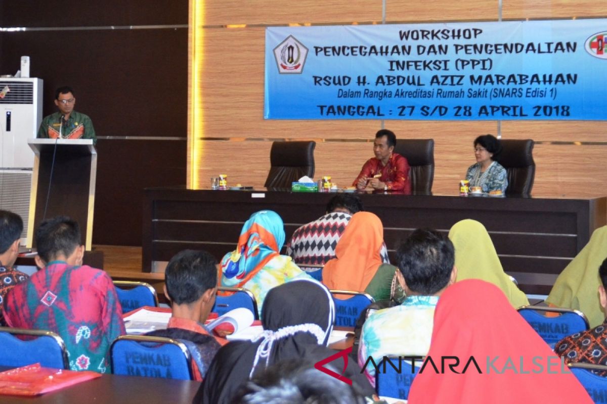 RSUD Abdul Aziz gelar workshop PPI