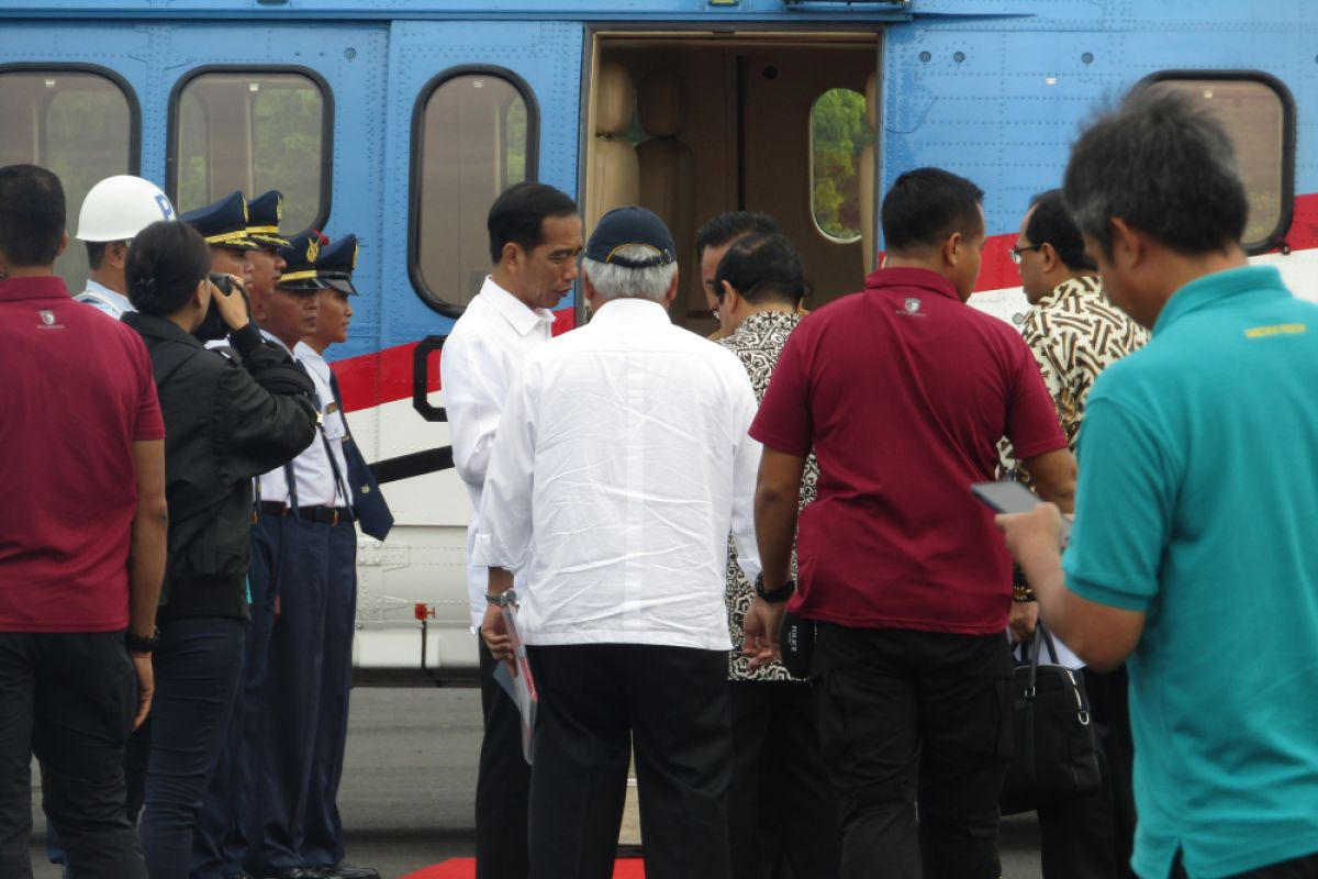 Presiden Kunjungan Kerja ke Jawa Tengah