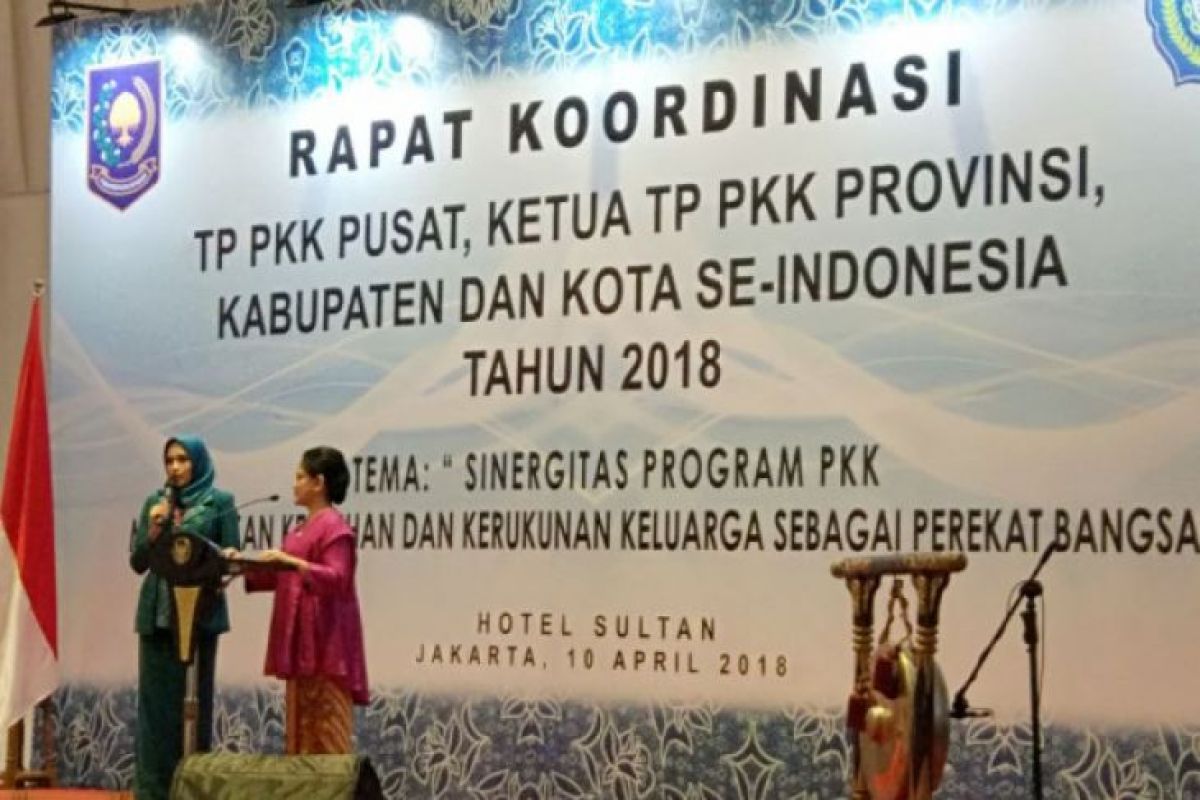 Ibu Negara Bangga Kader PKK Loyal Meski Tanpa Gaji