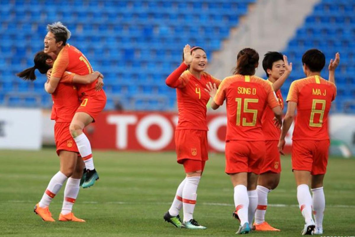 Sepak bola putri China mendapat kucuran 145,43 juta dolar AS