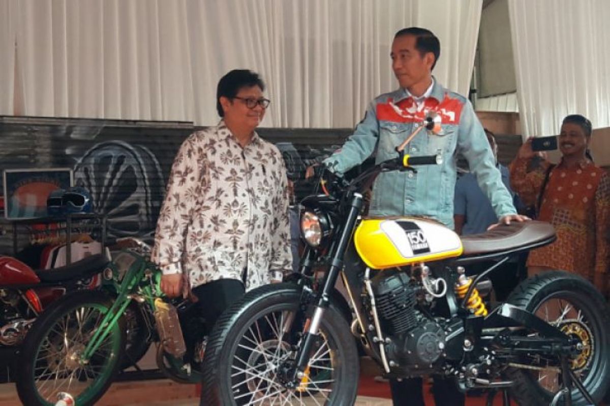 Presiden Jokowi buka pameran IIMS 2018