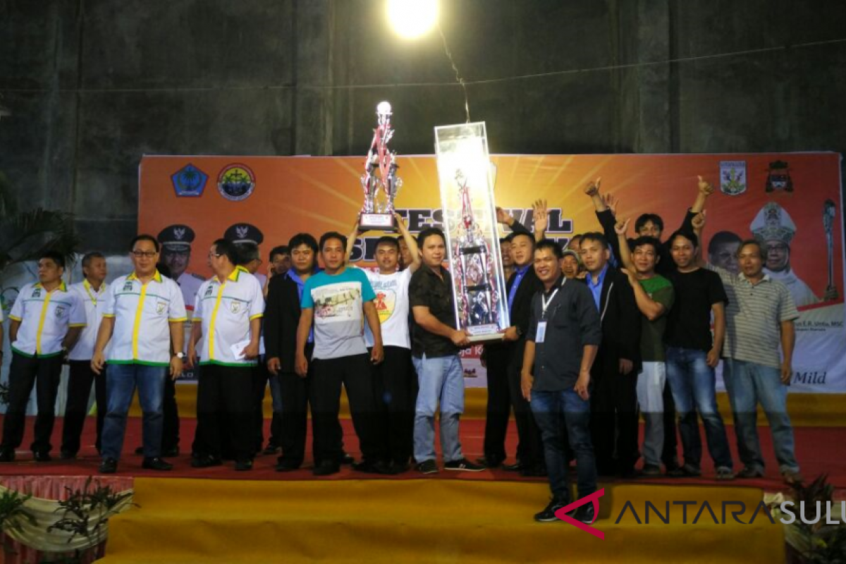 KBK Paroki BHKY Rumengkor Grand Champion dan rebut Piala Gubernur Sulut