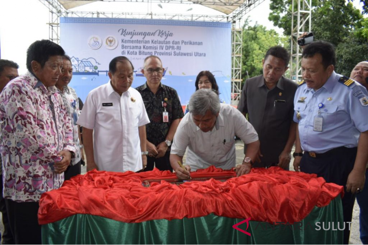 Dirjen Tangkap resmikan TPI higienis Pelabuhan Perikanan Bitung