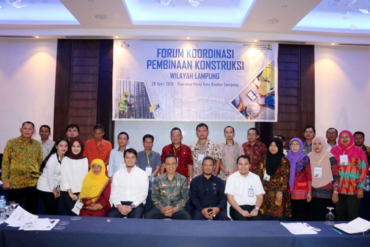 Pemprov Lampung Dorong Pembinaan Konstruksi Infrastruktur  Terstruktur