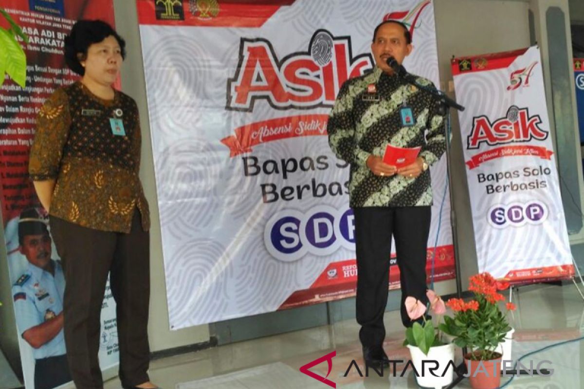 Bapas Surakarta dijadikan percontohan sistem absensi sidik jari klien