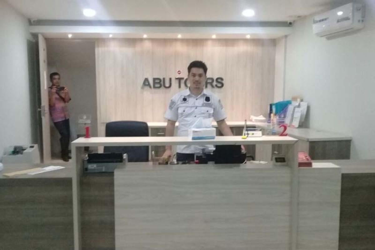 Polda Sulsel sita kantor Abu Tour di Depok