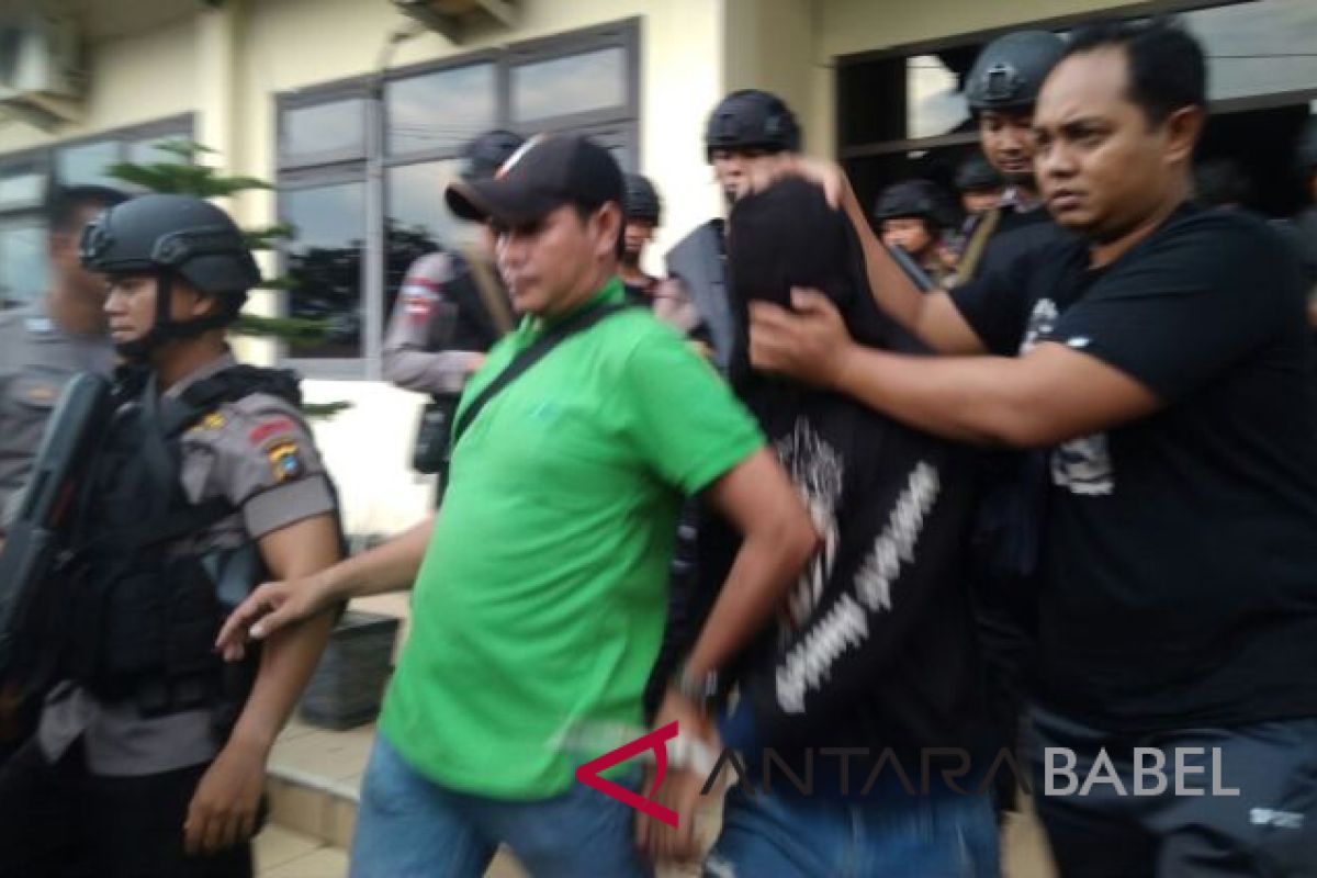 Polda Babel ringkus pelaku pembunuhan anggota TNI AD