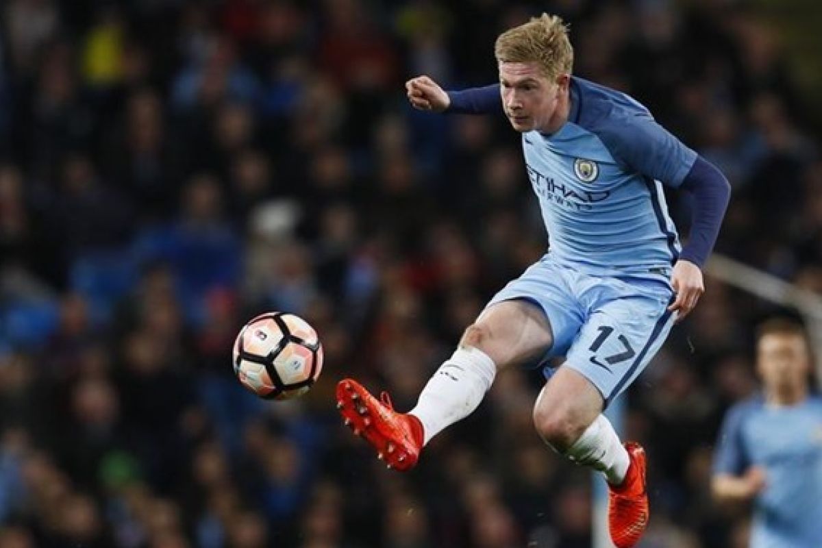 Kevin De Bruyne absen tiga bulan karena cedera lutut