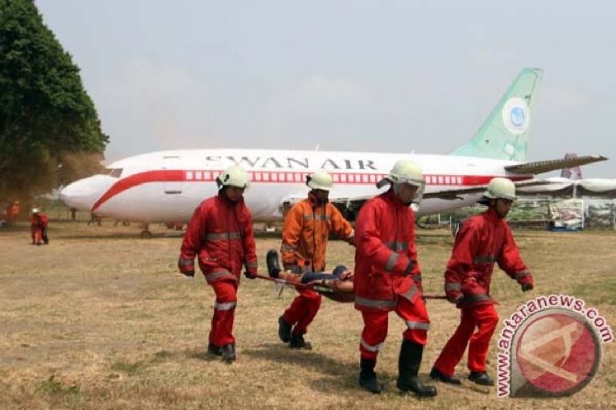 Bandara SAMS Sepinggan gelar latihan penanganan darurat skala besar