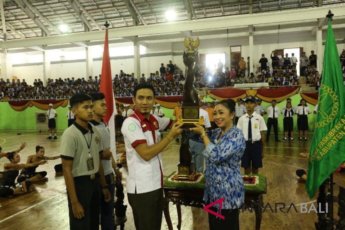 46 regu pelajar SMP/SMA se-Gianyar ikuti LKBB