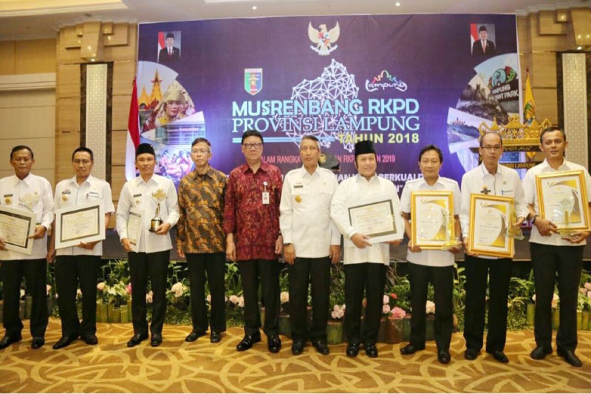 Mendagri Tjahyo Kumolo Membuka Musrenbang Provinsi Lampung