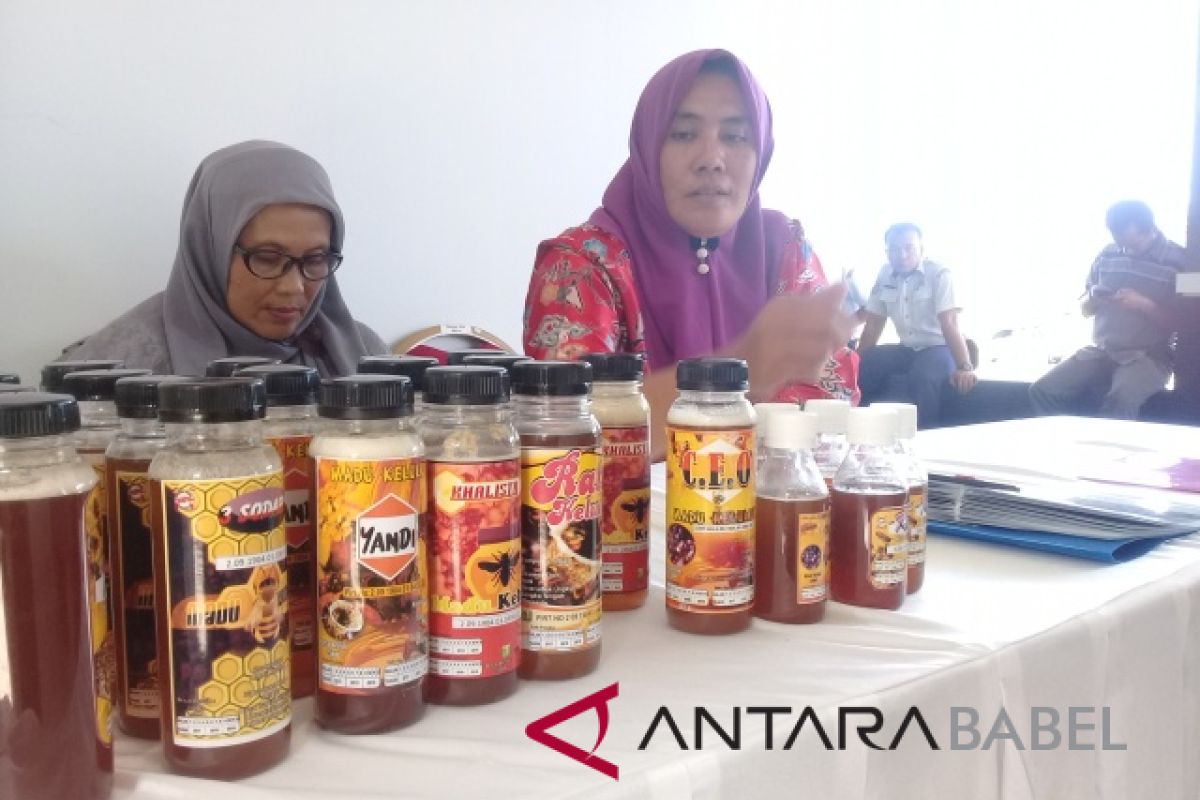 PT Timah bantu kelompok petani pasarkan madu keluluk