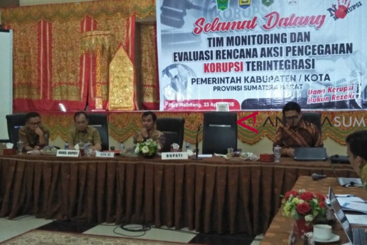 KPK harapkan pemda di Sumbar integrasikan e-planning dan e-budgeting