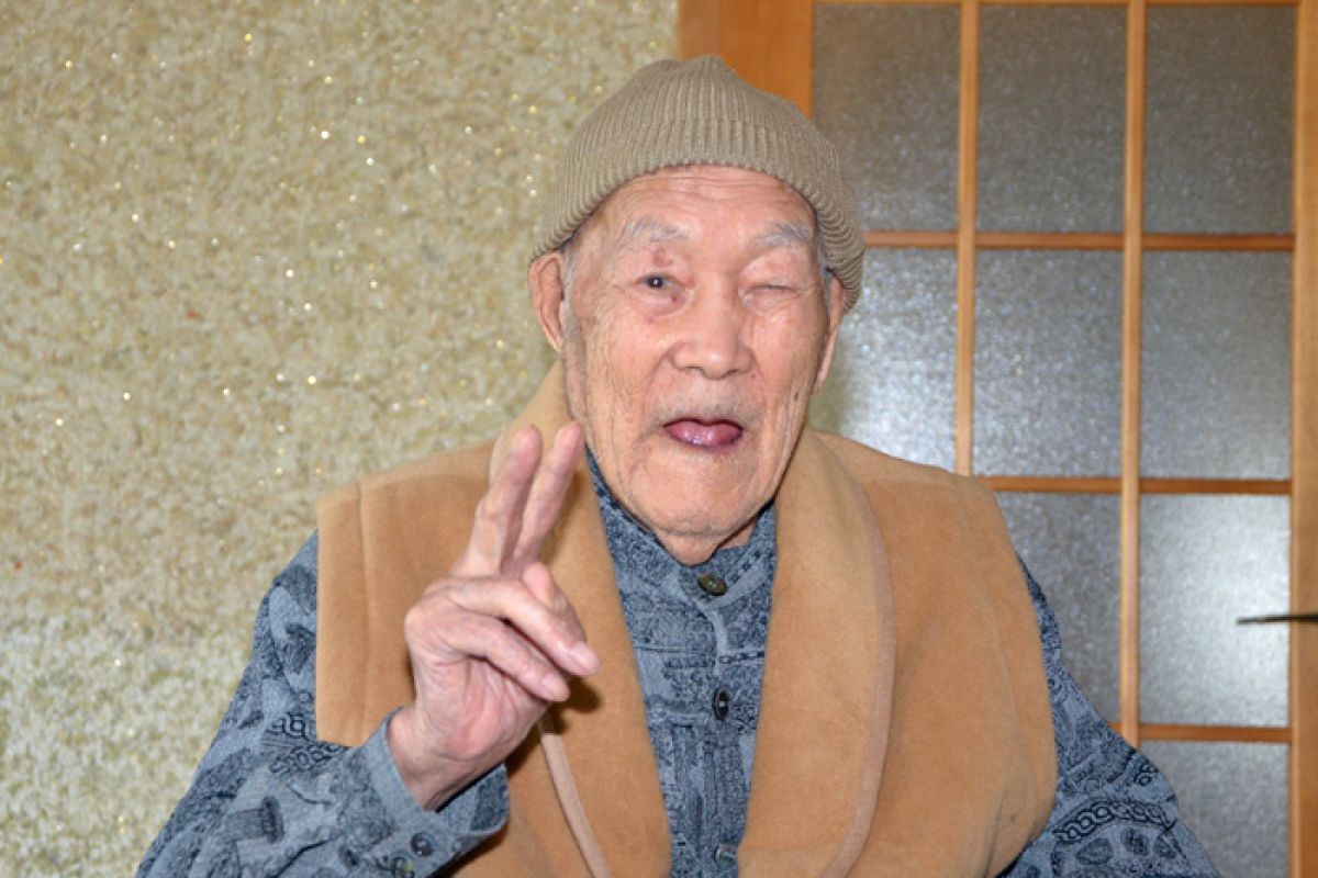 Pria Tertua di Dunia Ada di Jepang, 112 Tahun