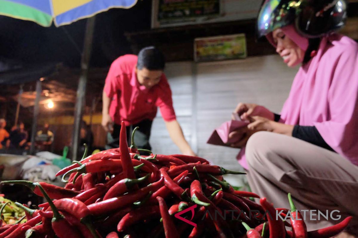 Harga bahan pokok pangan di Barsel stabil