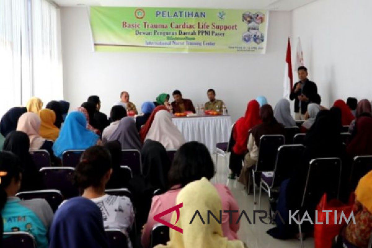 DPD PPNI Paser gelar pelatihan BTCLS