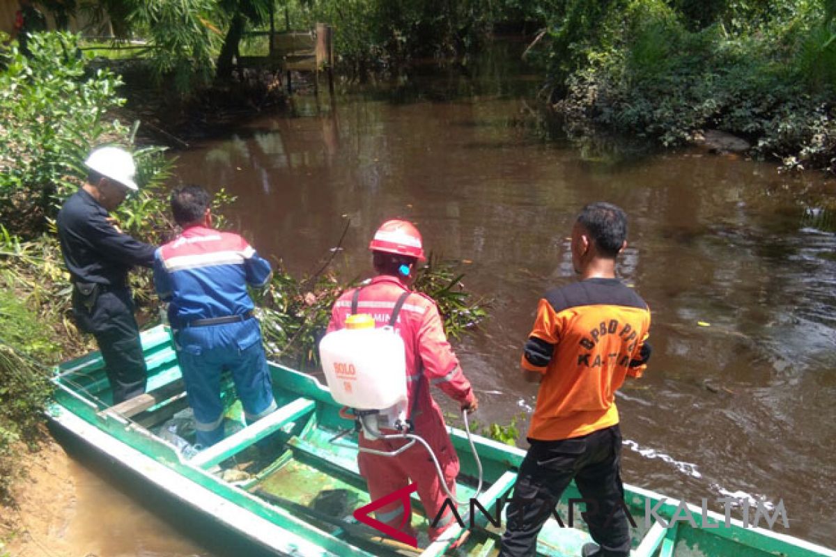 Pertamina tangani rembesan minyak di Penajam