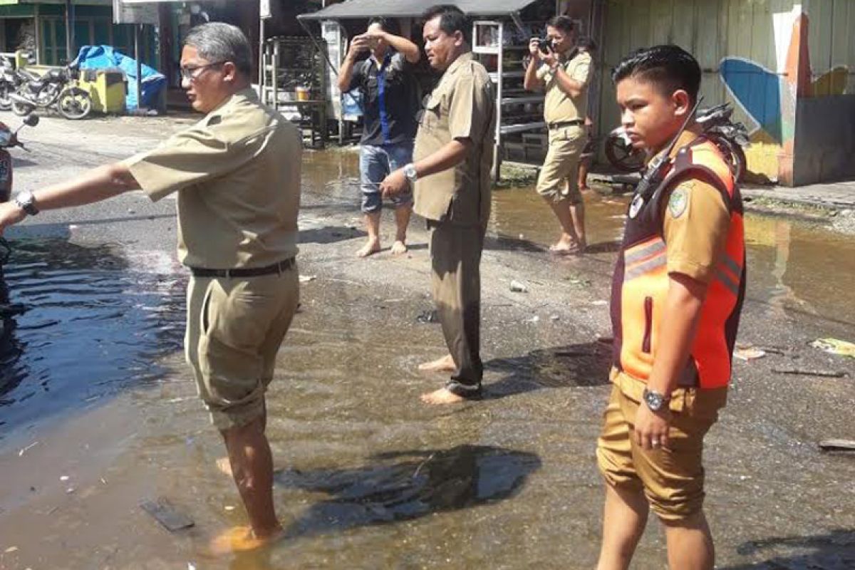 Banjir di Barito Utara mulai surut