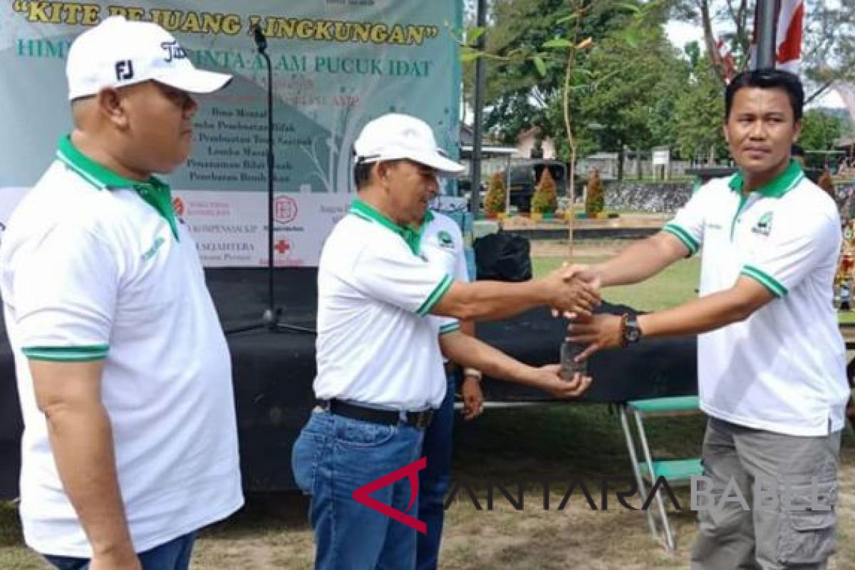 Pemkab Bangka dukung masyarakat tanam pohon