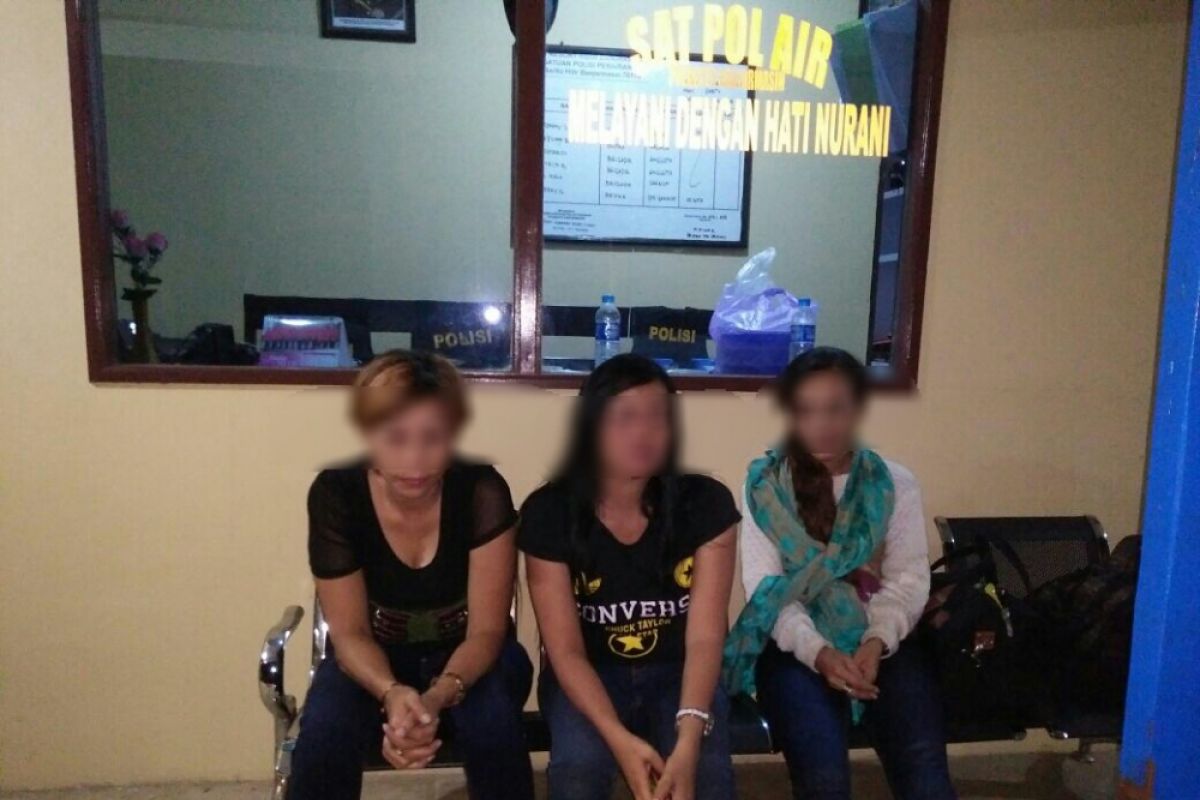 Satpolairud Banjarmasin Amankan Tiga Wanita diduga PSK