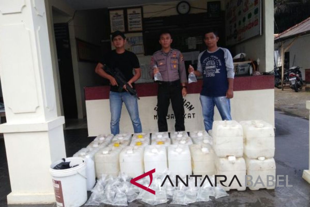 Polisi Jebus tindak penjual arak