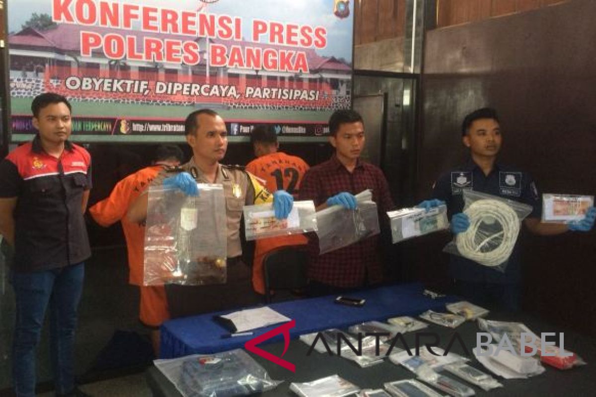 Polres Bangka tembak dua pelaku pembunuhan terhadap pemilik tambang