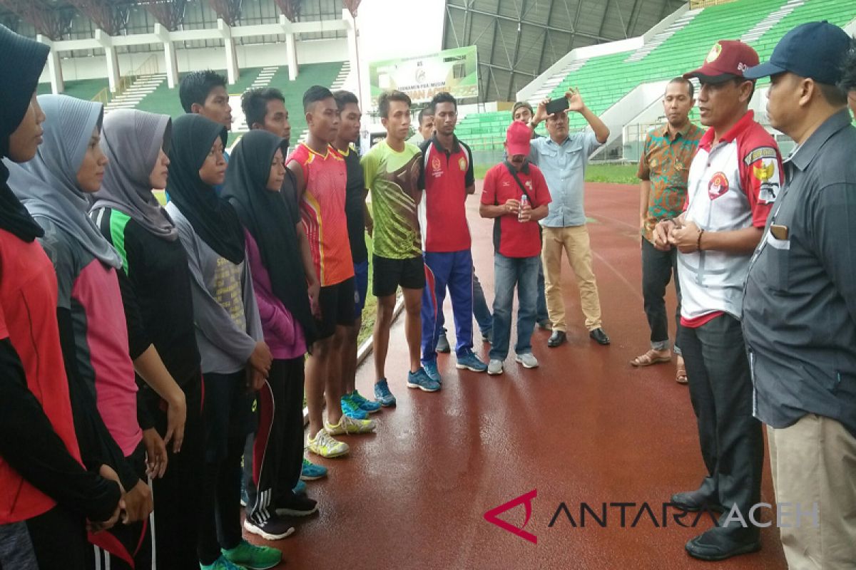Kadispora Aceh Besar pastikan kesiapan atlet Popda