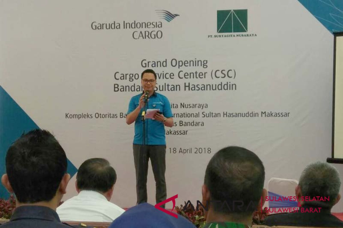 Garuda commissions new cargo service center in Makassar