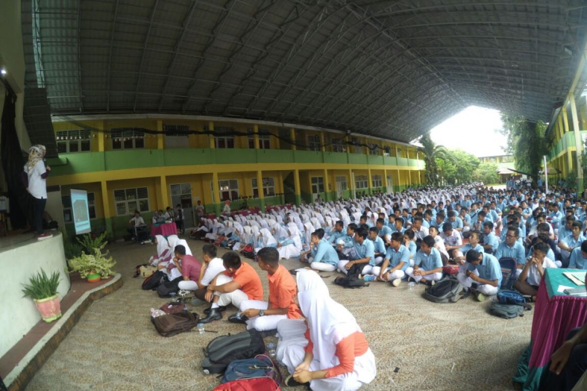 Ribuan Siswa Gorontalo Belajar Strategi Menuju Sukses