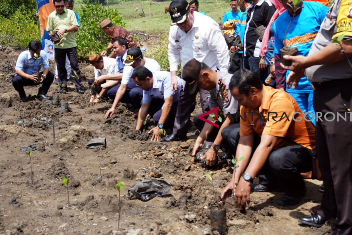 SKIPM Tanam Mangrove Untuk Kelestarian Habitat Ikan