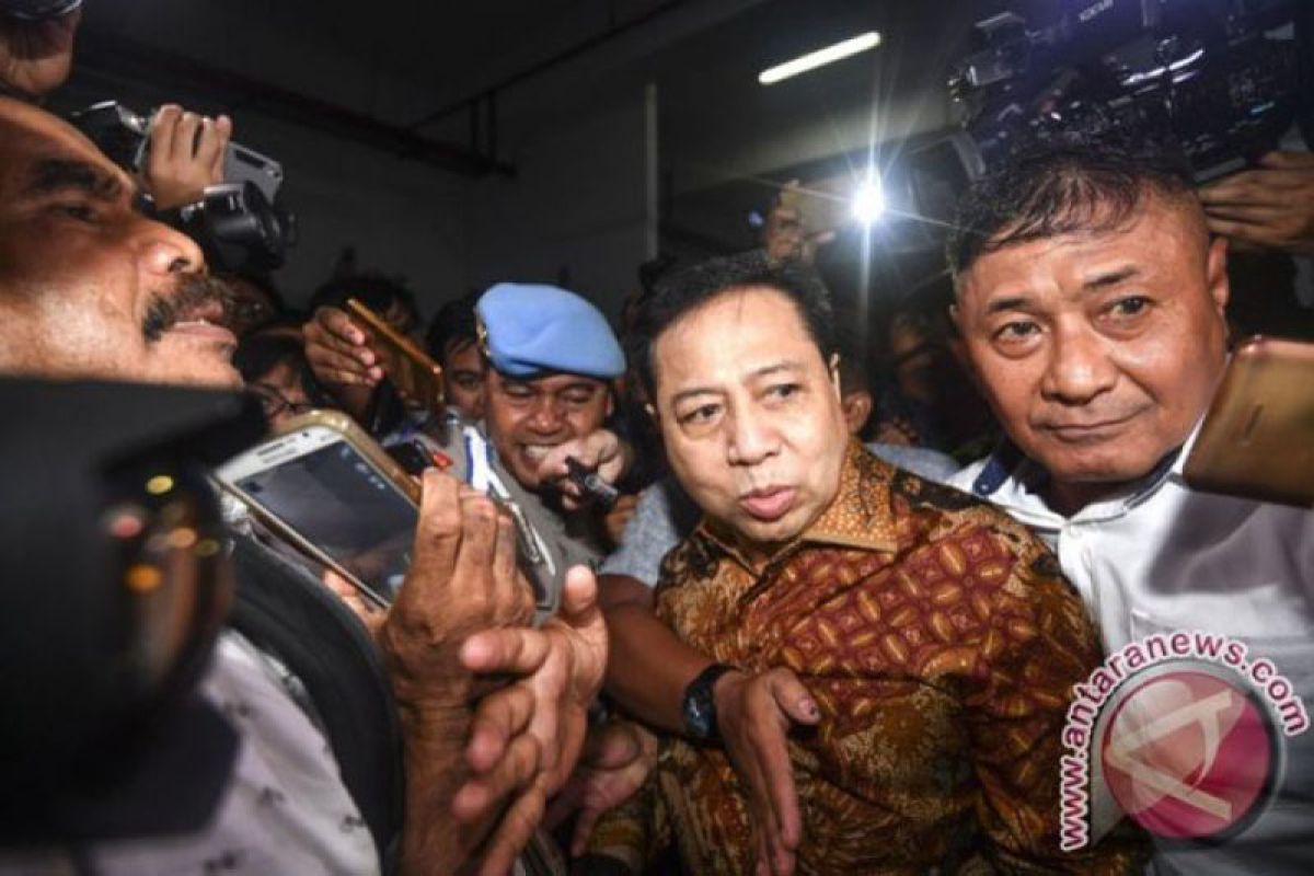 Setya Novanto divonis 15 tahun penjara