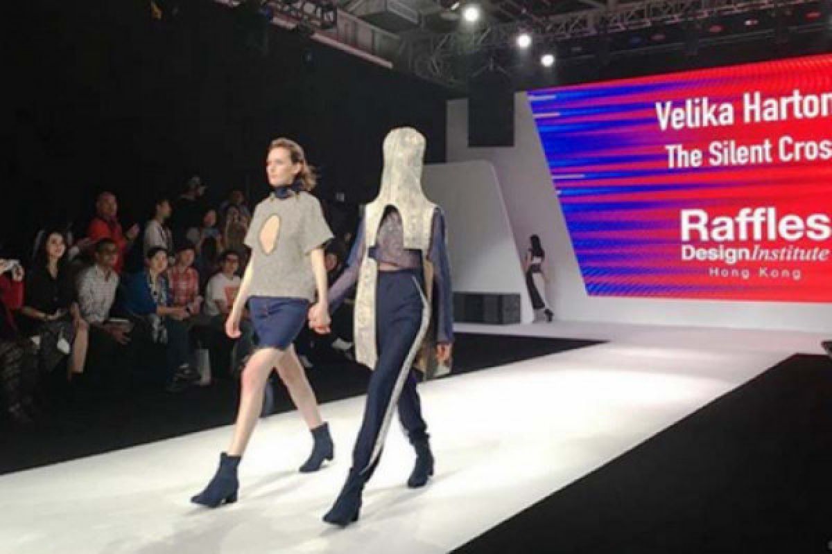 Pelajar Indonesia di "Shanghai Fashion Week"