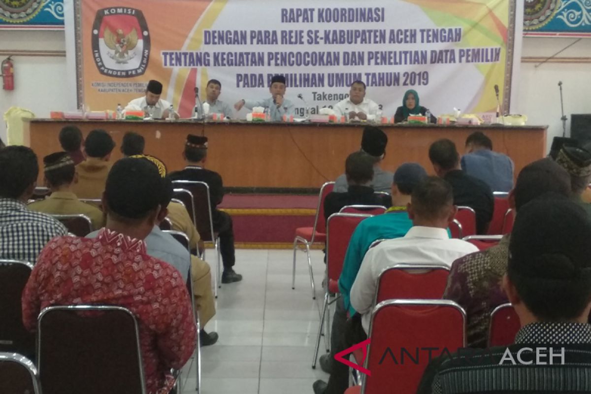 KIP Aceh Tengah gelar pencocokan data pemilih
