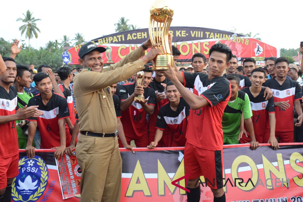 PS Darul Ihsan juara Piala Bupati Aceh Timur