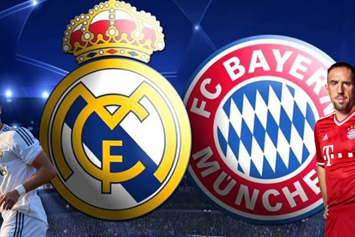 Munich Vs Madrid di Semifinal Liga Champions