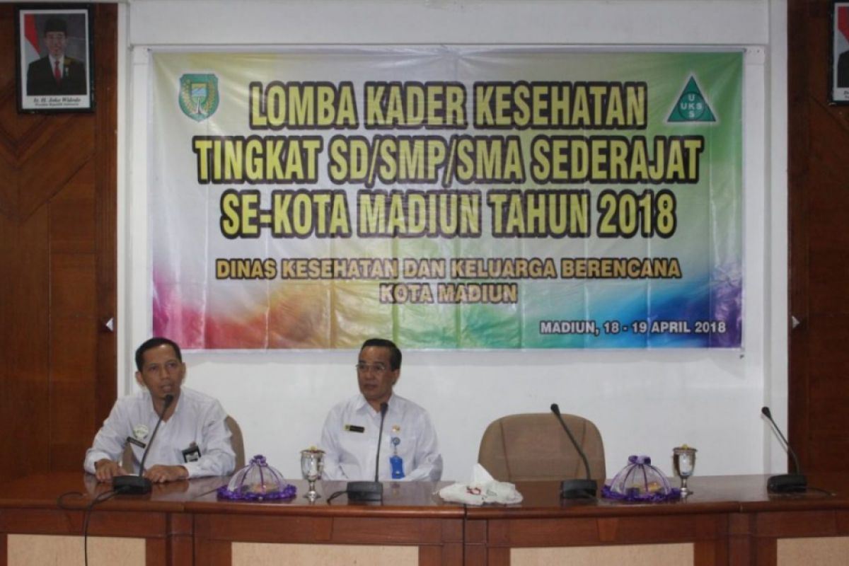 Pemkot Madiun Bentuk Kader Kesehatan di Sekolah