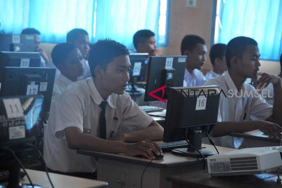 UNBK OKU tertunda  akibat gangguan jaringan server