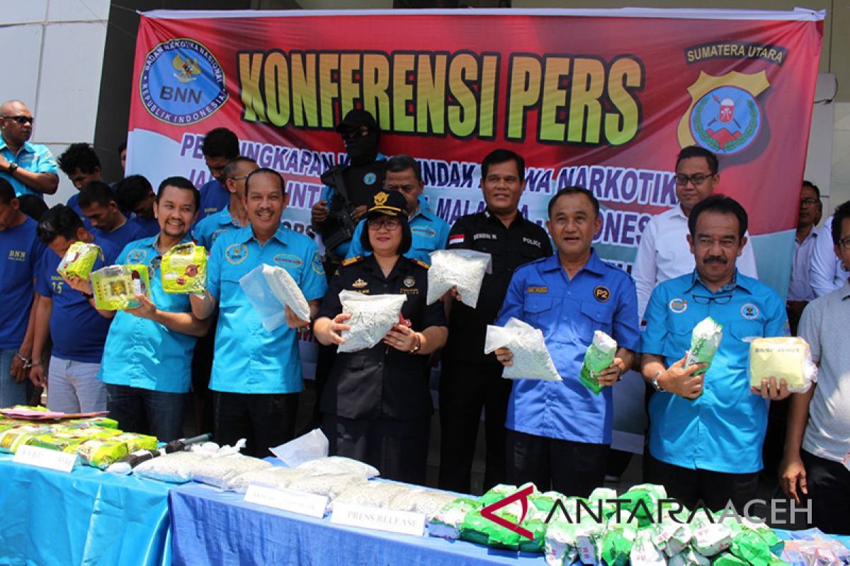 BNN tembak gembong narkoba di Aceh