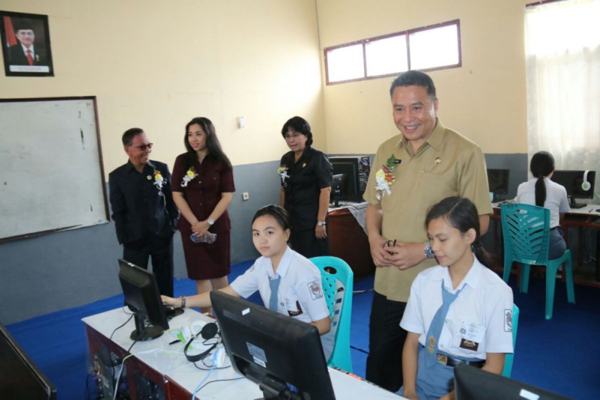 92,7 persen SMK/MAK Sulut laksanakan UNBK