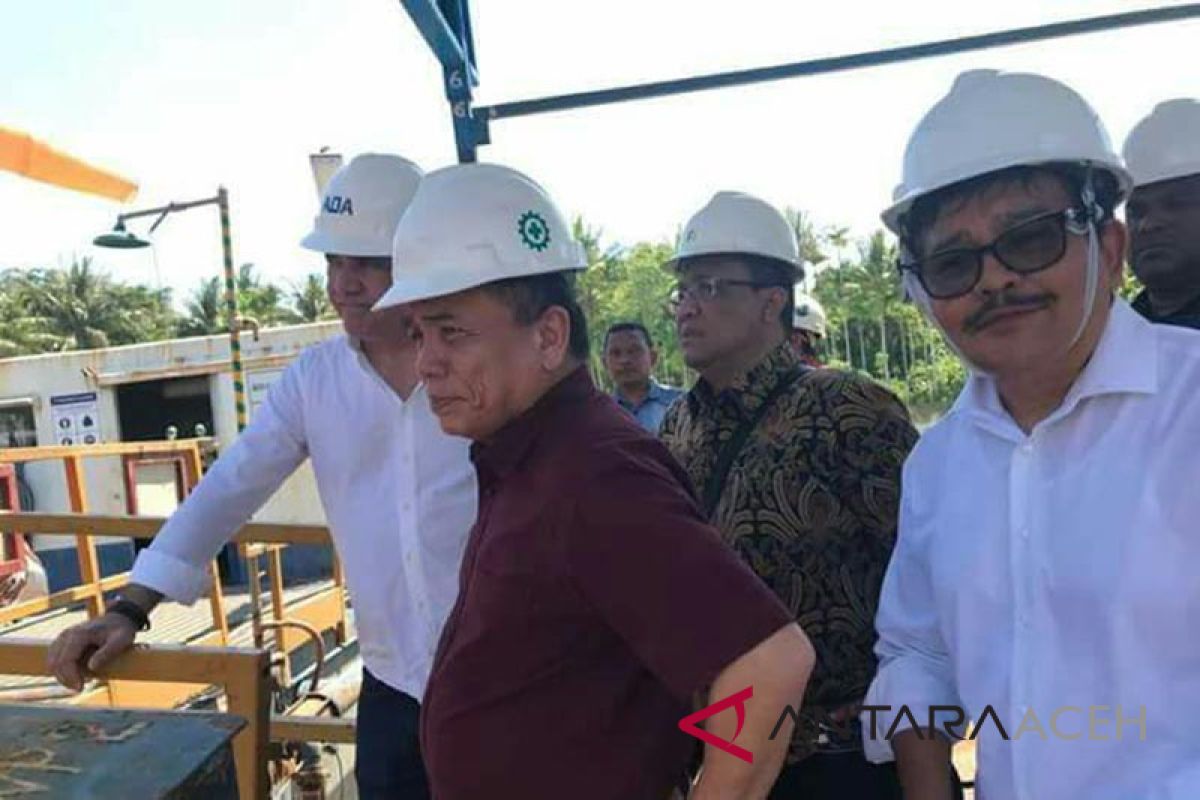 Gubernur Aceh resmikan pembangunan PLTMG kapasitas 250 MW