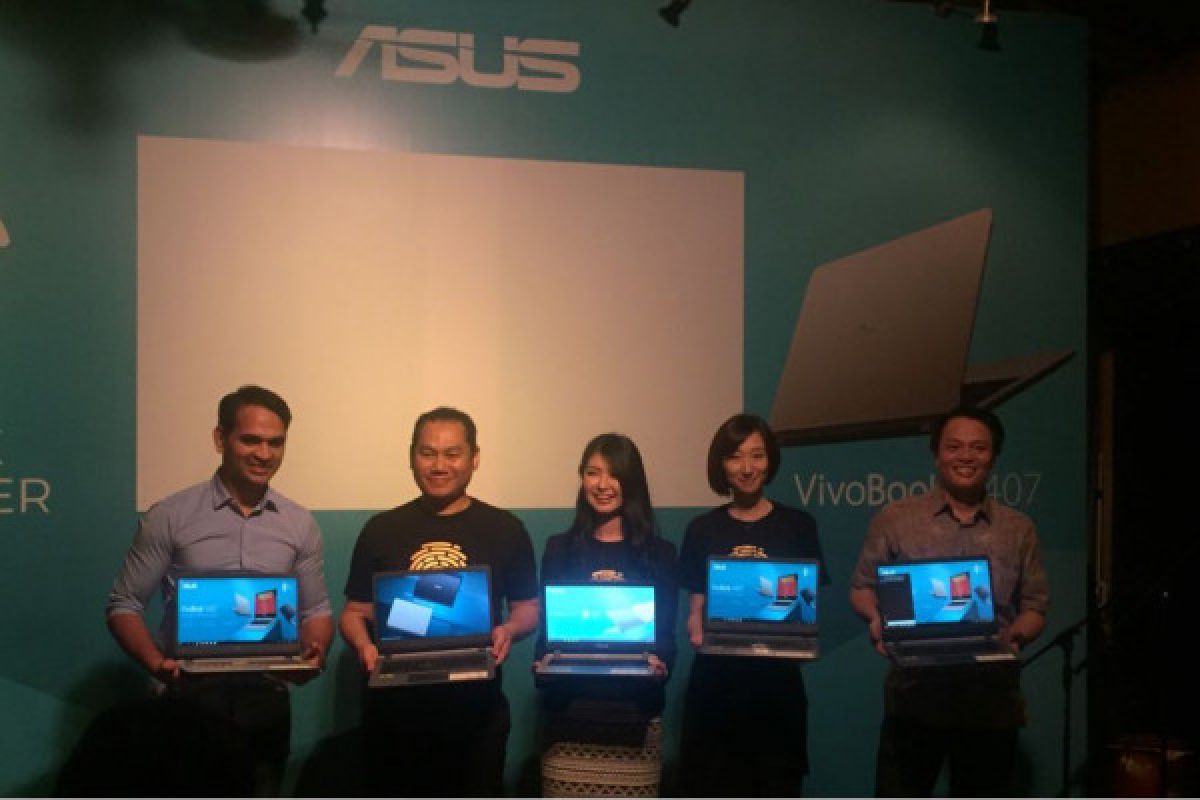 Asus luncurkan VivoBook A407, notebook pertama dengan fingerprint