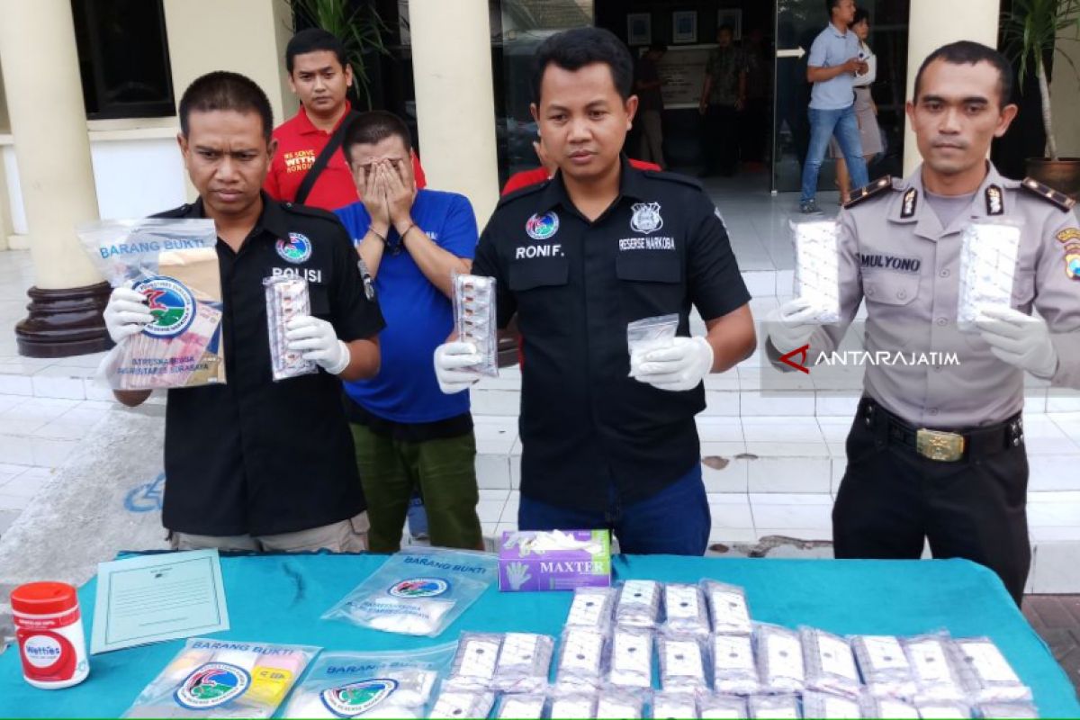 Polisi Ungkap Pengedar Narkoba Jaringan Lapas di Jatim