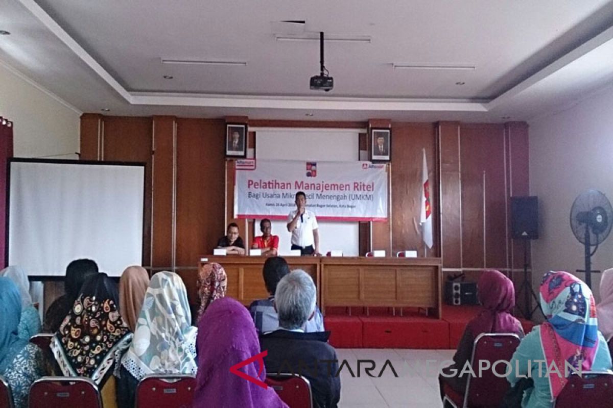 UMKM Bogor dapat pelatihan manajemen ritel Alfamart