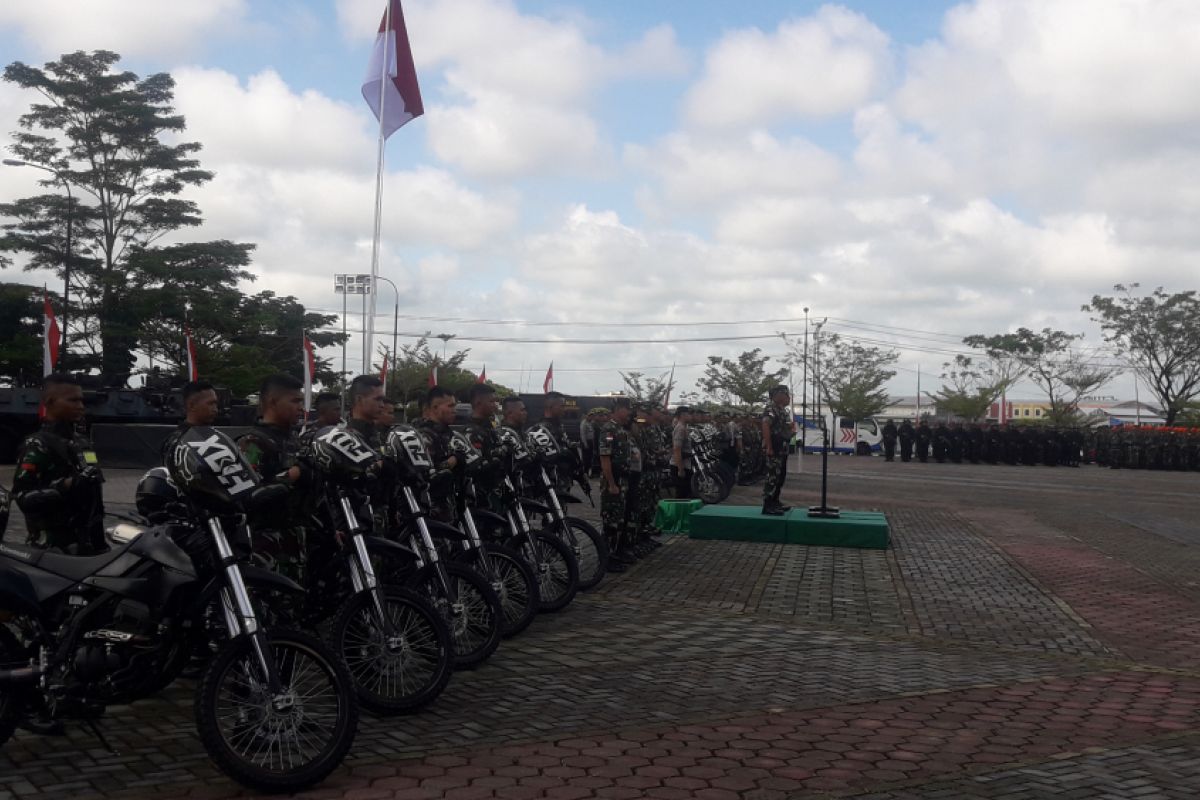 Ini jumlah personel TNI yang bantu amankan Pilkada Kalbar