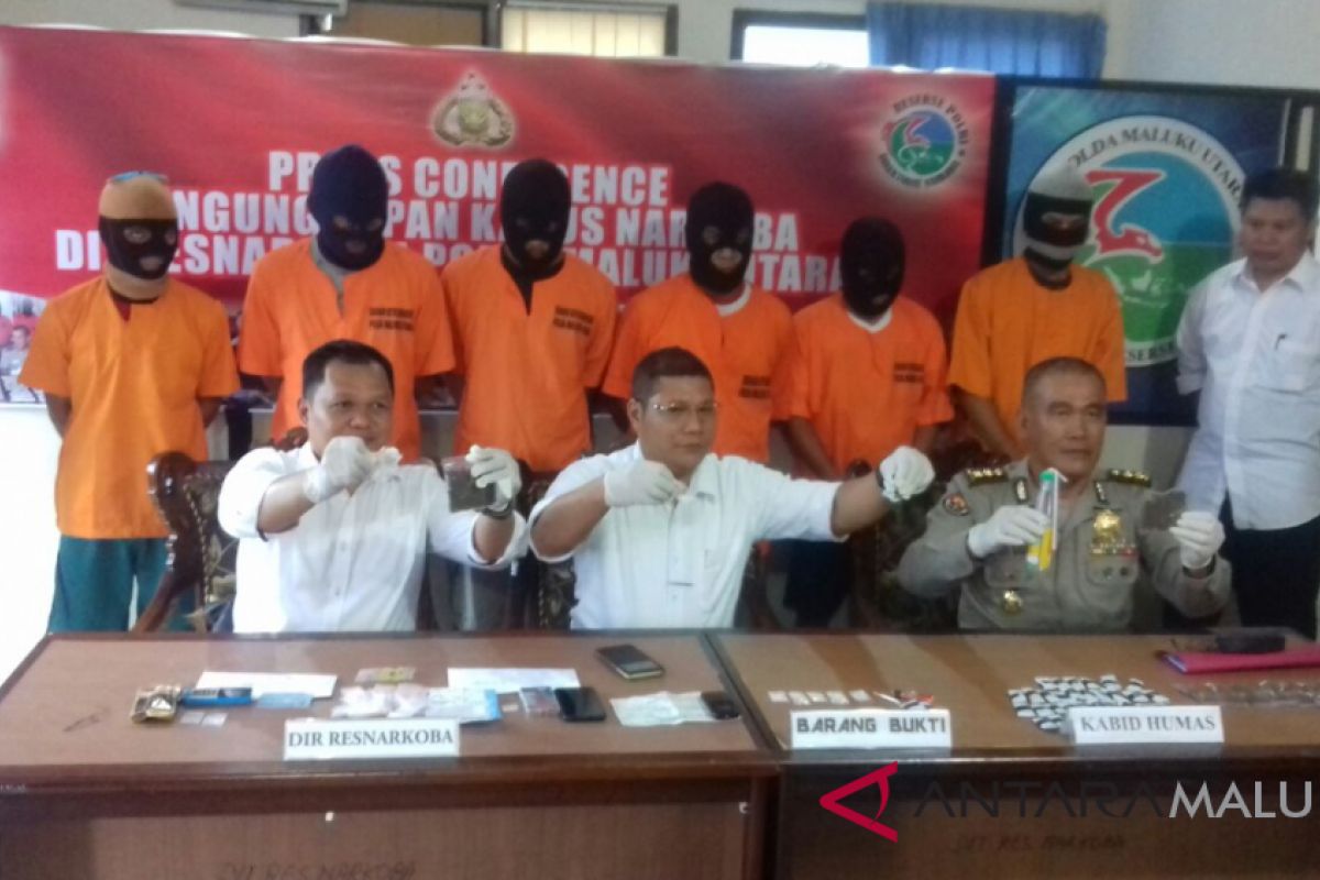 Polisi amankan empat pengguna narkoba