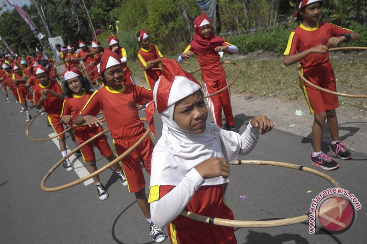 Ribuan orang ikuti "Grebeg Penjalin" di Sukoharjo